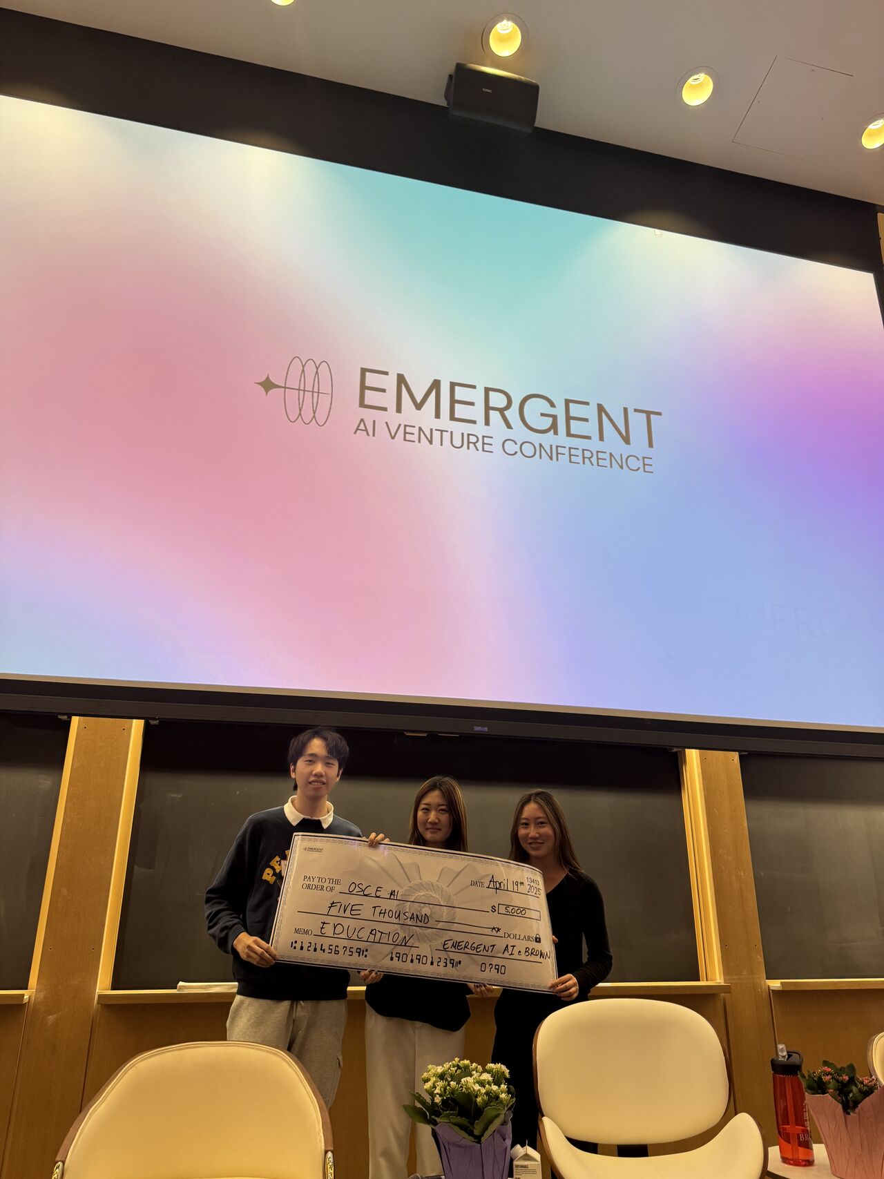 1st Place @ Emergent AI Conference